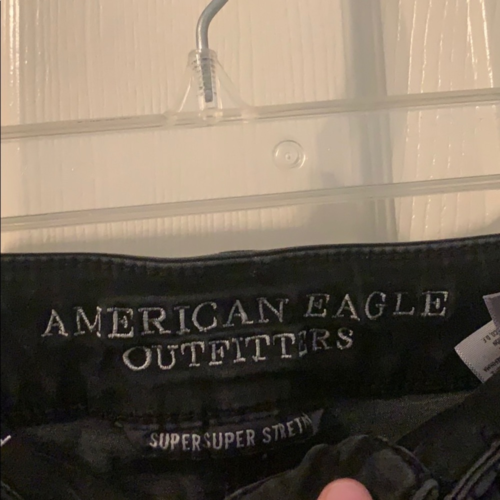 American Eagle High Rise Black Shorts - Picture 2 of 5